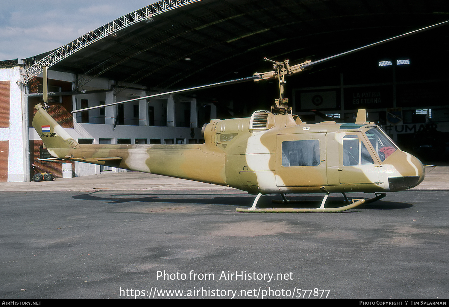 Aircraft Photo of PR-H-005 | Bell UH-1B Iroquois | Paraguay - Air Force | AirHistory.net #577877