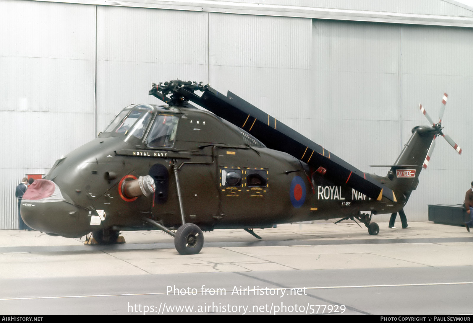 Aircraft Photo of XT466 | Westland WS-58 Wessex HU.5 | UK - Navy | AirHistory.net #577929