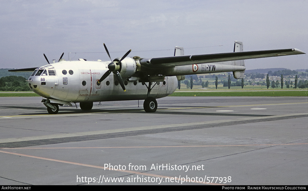 Aircraft Photo of 88 | Nord 2501F-3 Noratlas | France - Air Force | AirHistory.net #577938