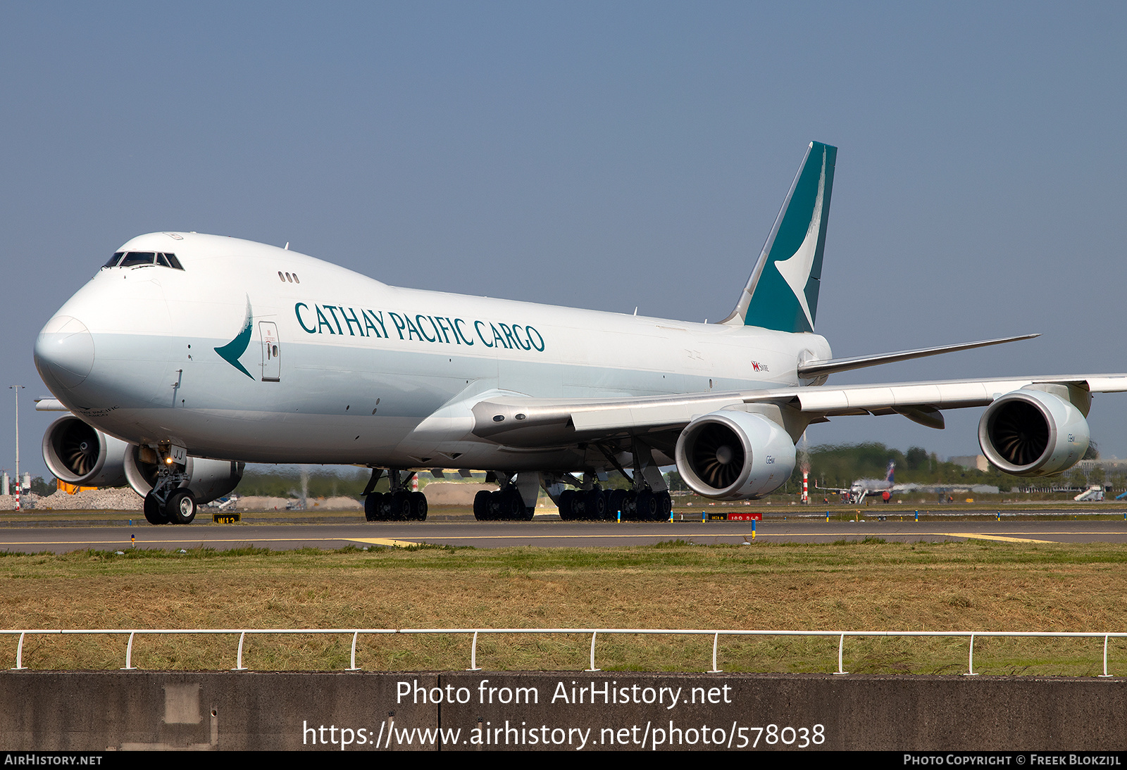 Aircraft Photo of B-LJJ | Boeing 747-867F/SCD | Cathay Pacific Airways Cargo | AirHistory.net #578038