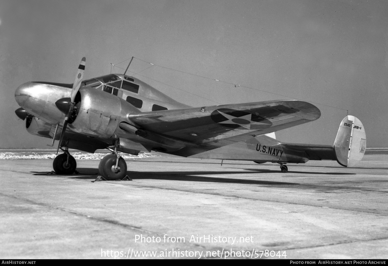 Aircraft Photo of 2543 | Beech JRB-1 | USA - Navy | AirHistory.net #578044