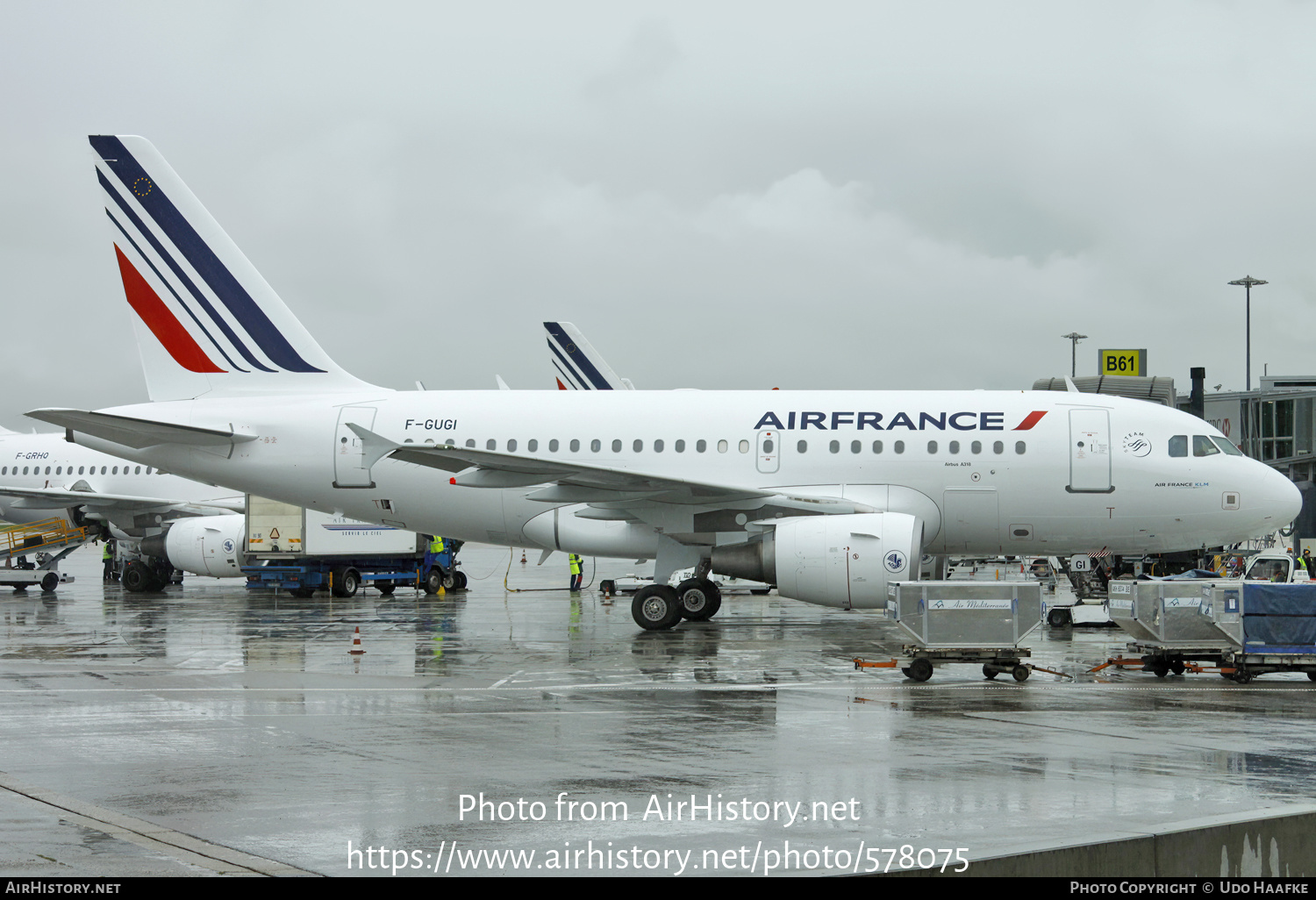 Aircraft Photo of F-GUGI | Airbus A318-111 | Air France | AirHistory.net #578075