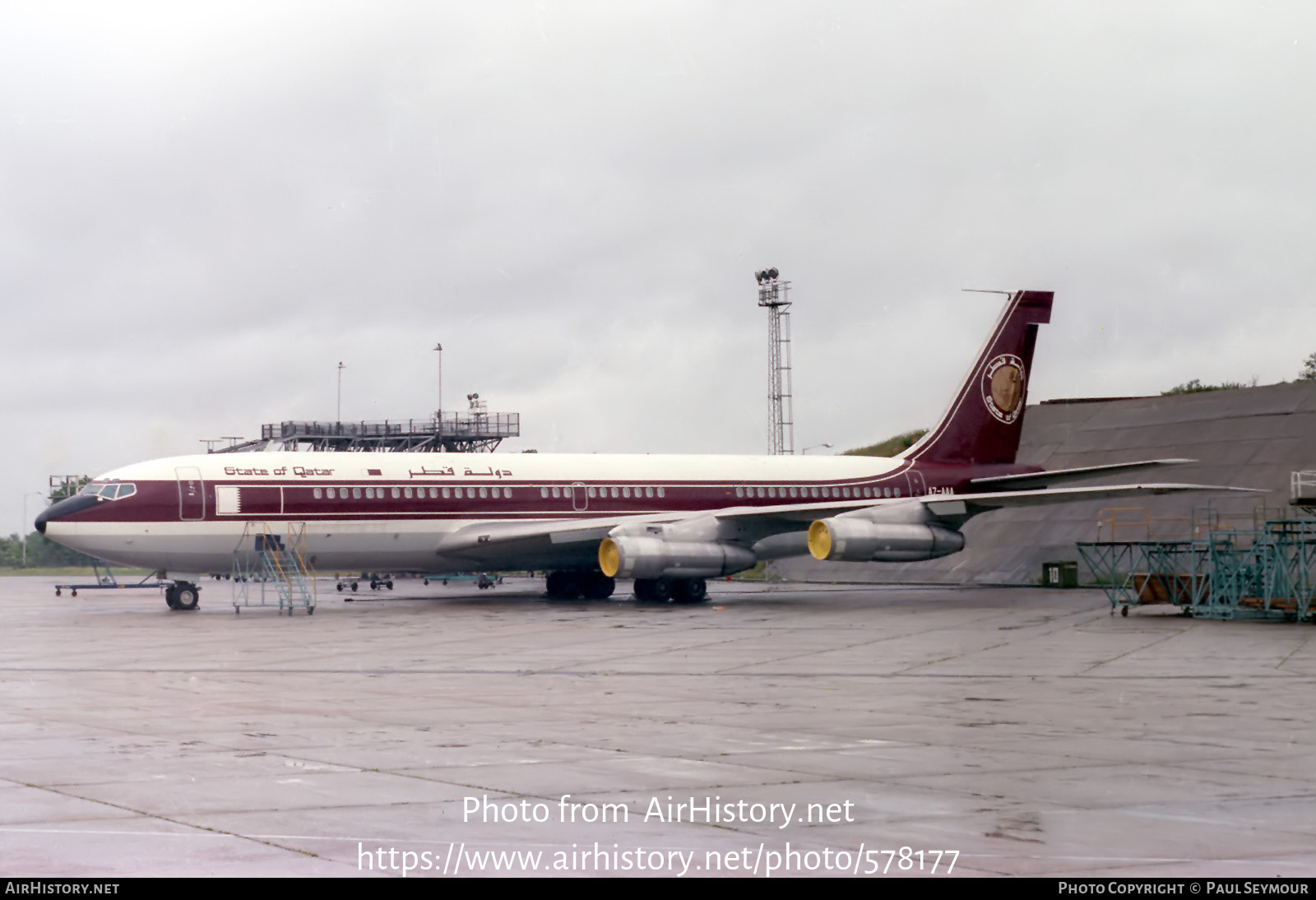 Aircraft Photo of A7-AAA | Boeing 707-3P1C | State of Qatar | AirHistory.net #578177