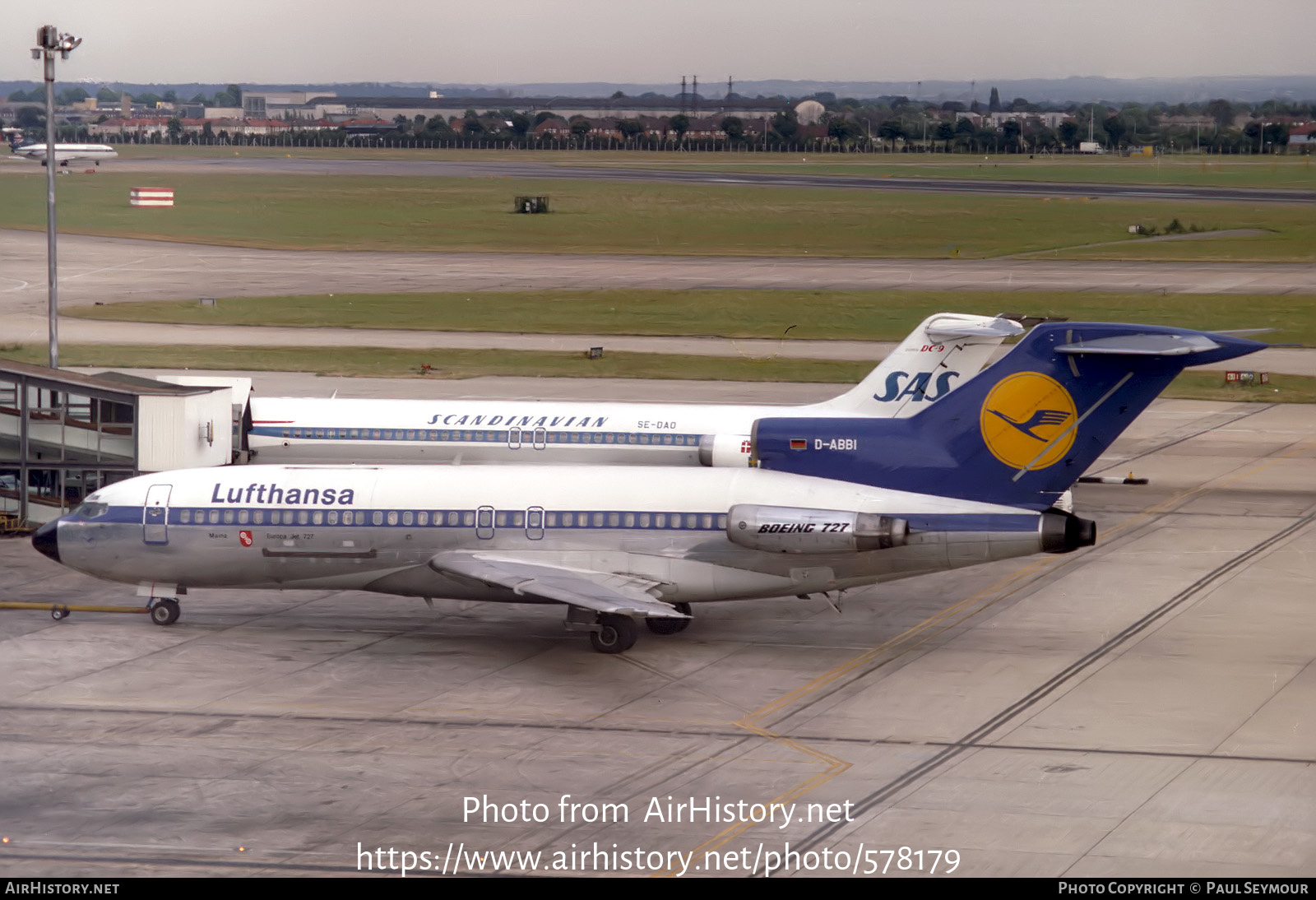 Aircraft Photo of D-ABBI | Boeing 727-30C | Lufthansa | AirHistory.net #578179