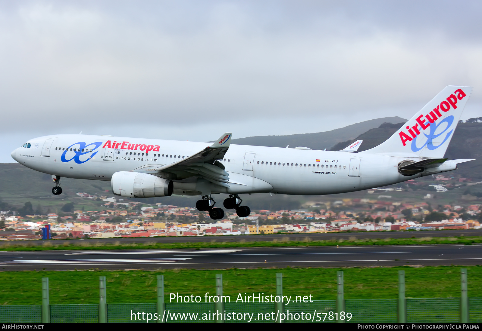 Aircraft Photo of EC-MAJ | Airbus A330-243 | Air Europa | AirHistory.net #578189