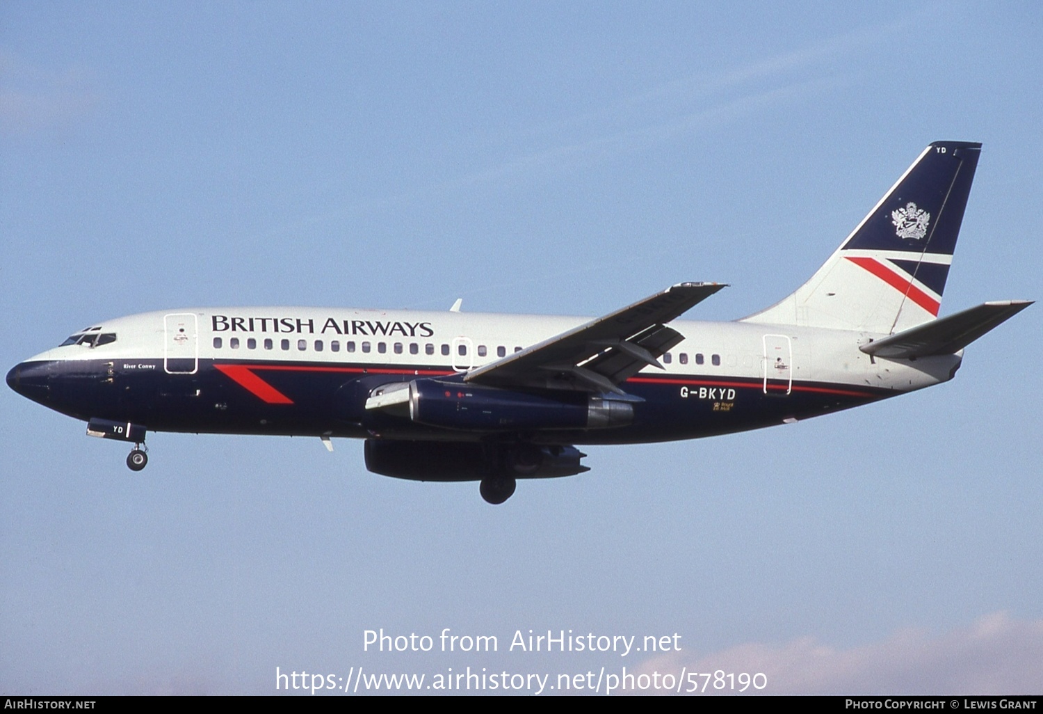 Aircraft Photo of G-BKYD | Boeing 737-236/Adv | British Airways | AirHistory.net #578190