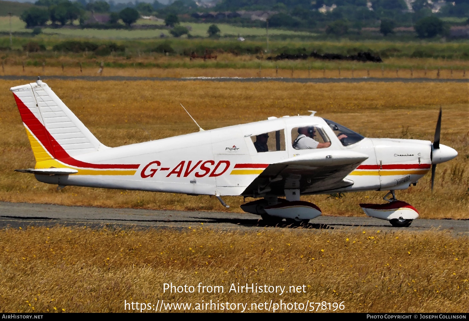 Aircraft Photo of G-AVSD | Piper PA-28-180 Cherokee C | AirHistory.net #578196