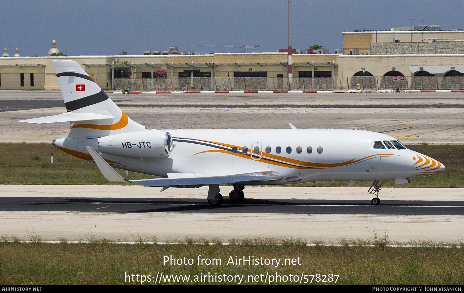 Aircraft Photo of HB-JTC | Dassault Falcon 2000S | AirHistory.net #578287