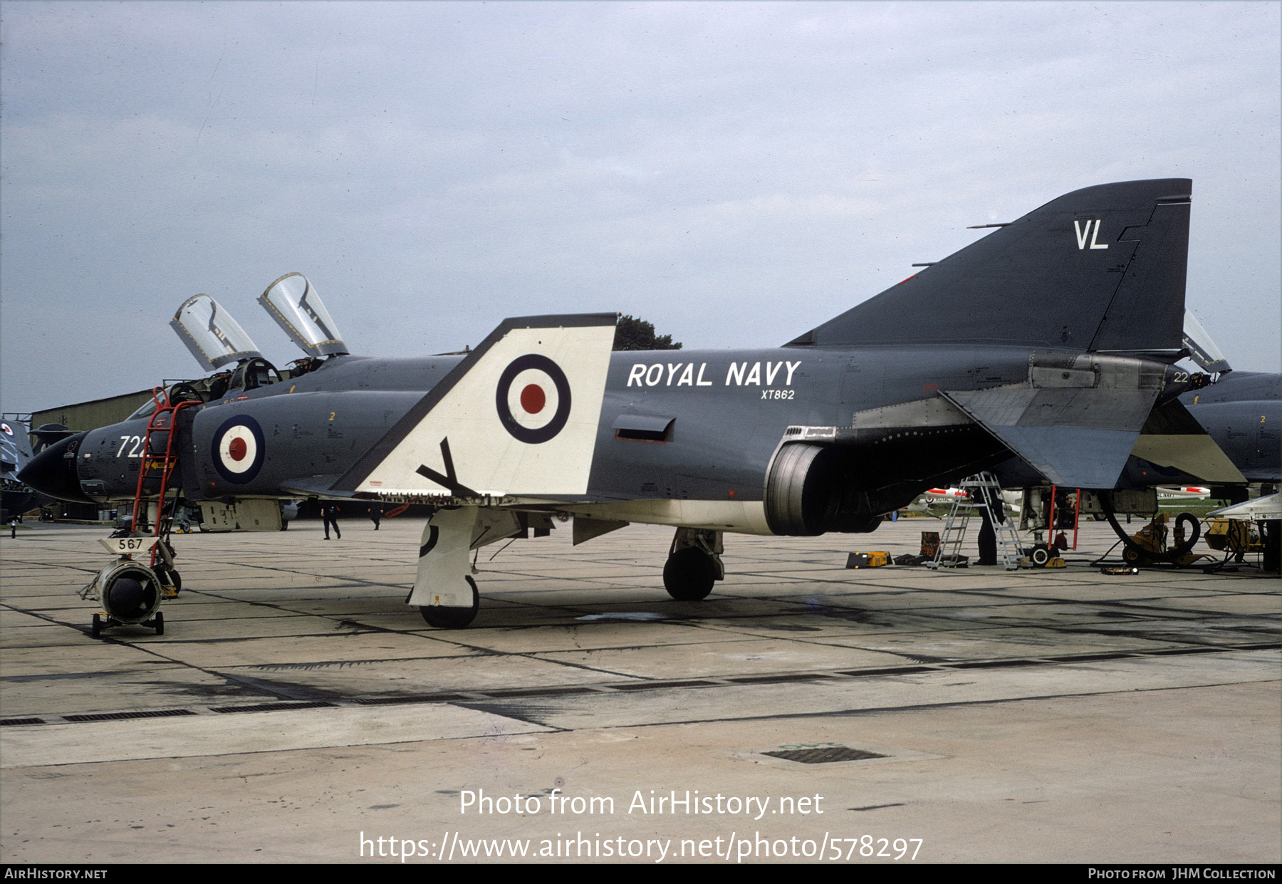 Aircraft Photo of XT862 | McDonnell Douglas F-4K Phantom FG1 | UK - Navy | AirHistory.net #578297