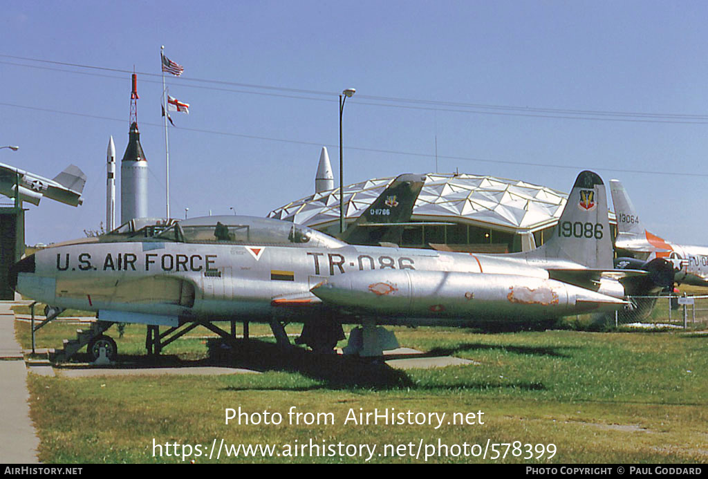 Aircraft Photo of 51-9086 / 19086 | Lockheed T-33A | USA - Air Force | AirHistory.net #578399