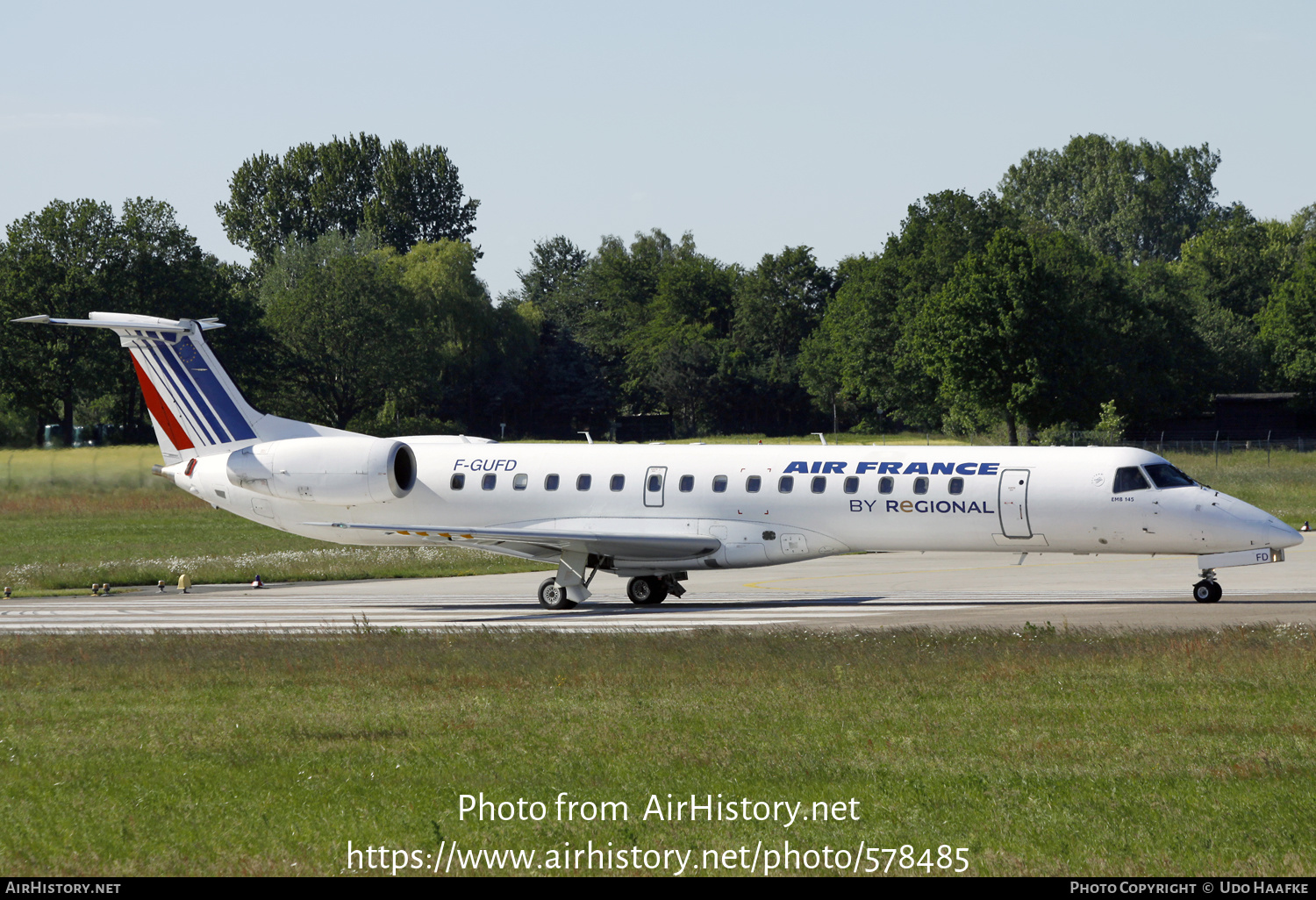 Aircraft Photo of F-GUFD | Embraer ERJ-145MP (EMB-145MP) | Air France | AirHistory.net #578485