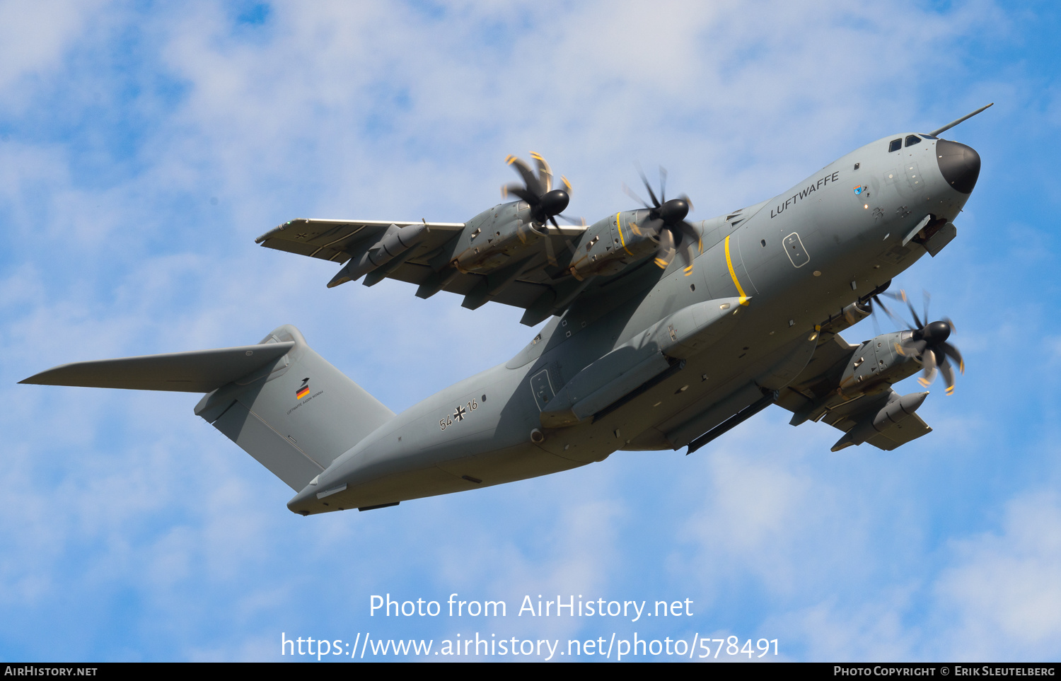 Aircraft Photo of 5416 | Airbus A400M Atlas | Germany - Air Force | AirHistory.net #578491