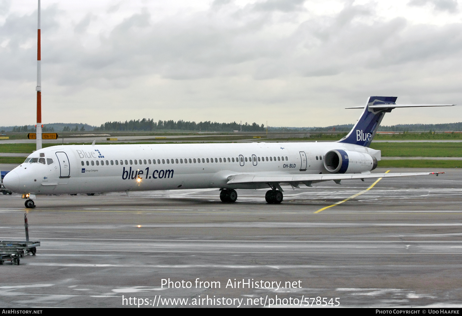 Aircraft Photo of OH-BLD | McDonnell Douglas MD-90-30 | Blue1 | AirHistory.net #578545