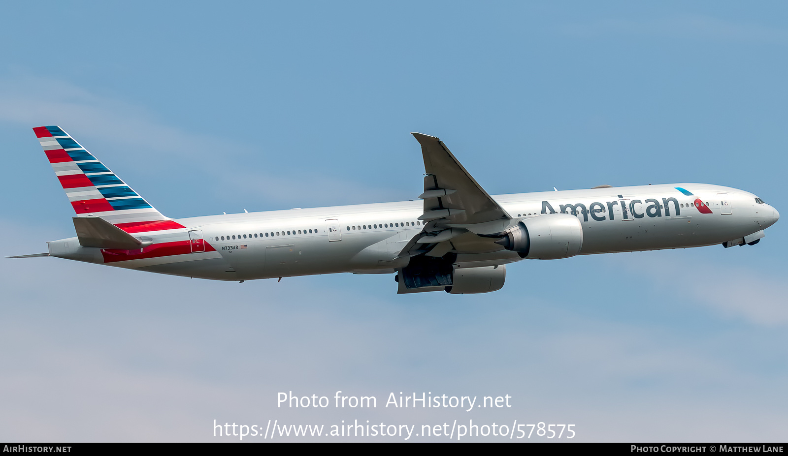 Aircraft Photo of N733AR | Boeing 777-323/ER | American Airlines | AirHistory.net #578575