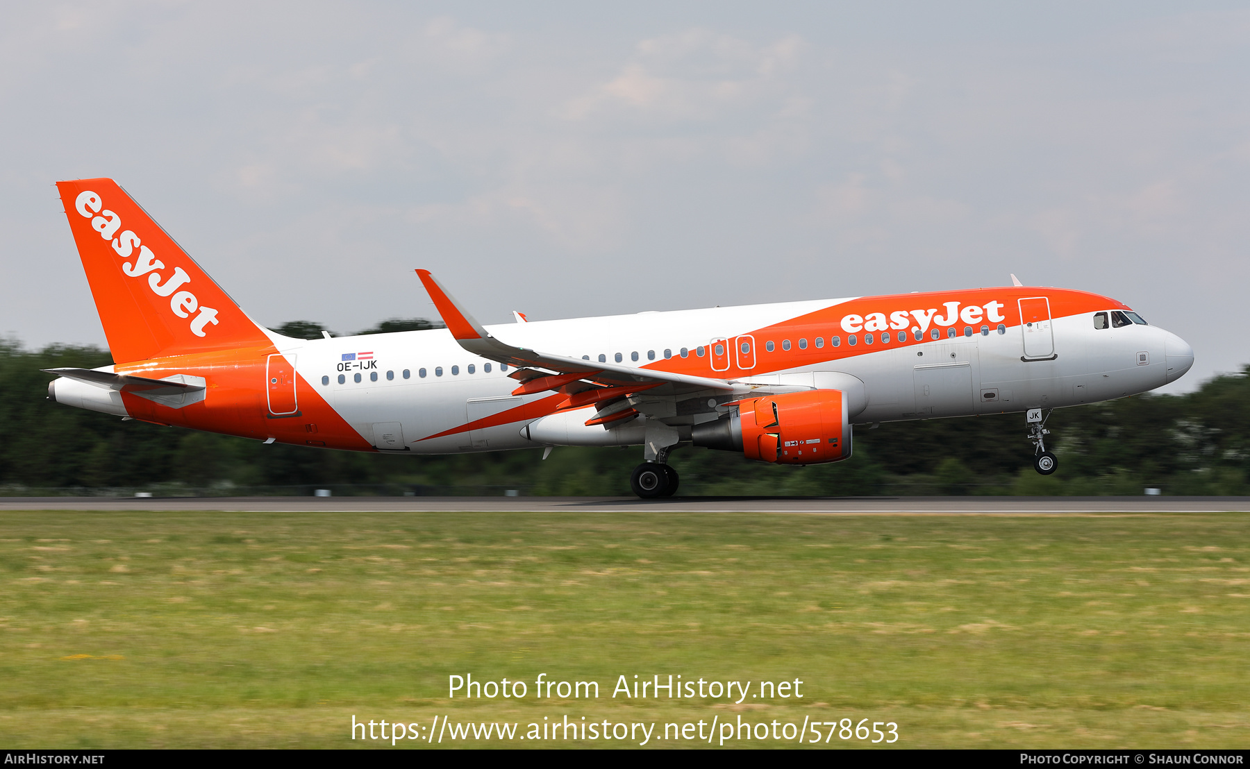 Aircraft Photo of OE-IJK | Airbus A320-214 | EasyJet | AirHistory.net #578653