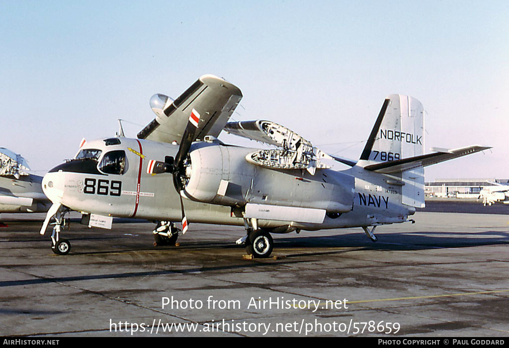 Aircraft Photo of 147869 / 7869 | Grumman US-2D Tracker (G-121) | USA ...