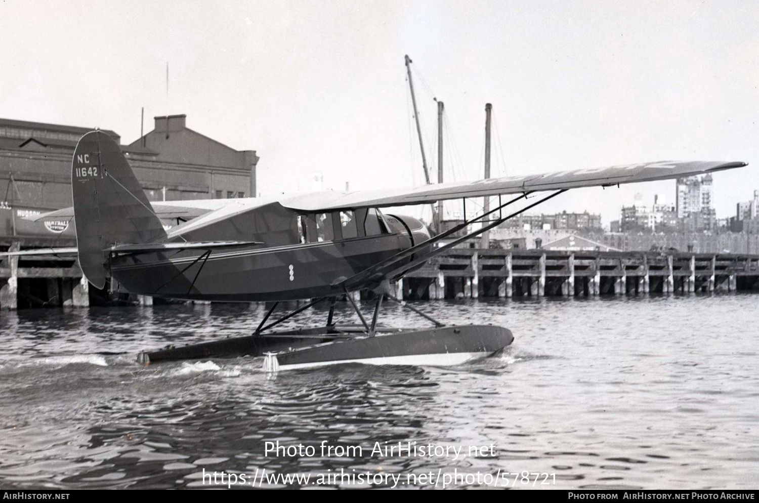 Aircraft Photo of NC11642 | Bellanca 31-42 Senior Pacemaker | AirHistory.net #578721