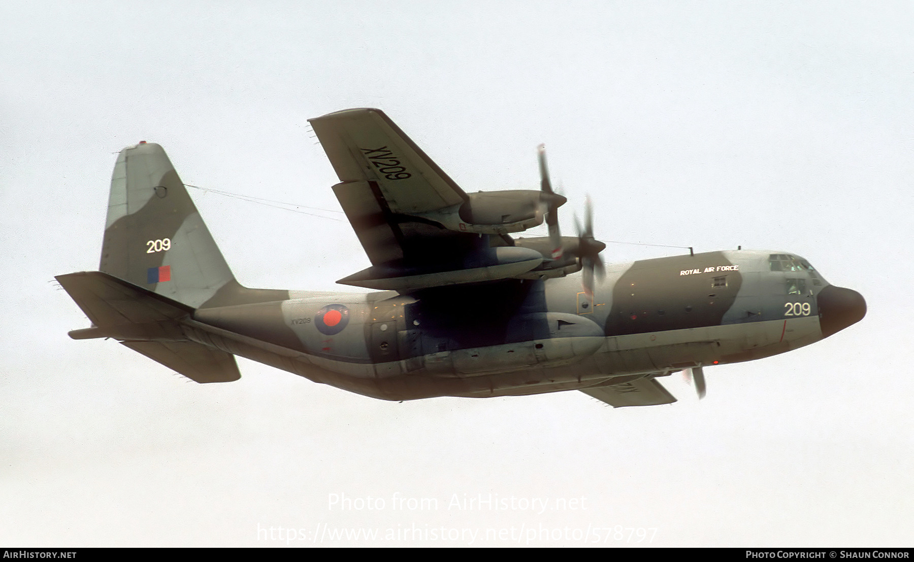 Aircraft Photo of XV209 | Lockheed C-130K Hercules C3P (L-382) | UK - Air Force | AirHistory.net #578797