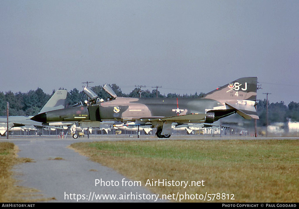 Aircraft Photo of 72-1489 / 72-489 | McDonnell Douglas F-4E Phantom II | USA - Air Force | AirHistory.net #578812