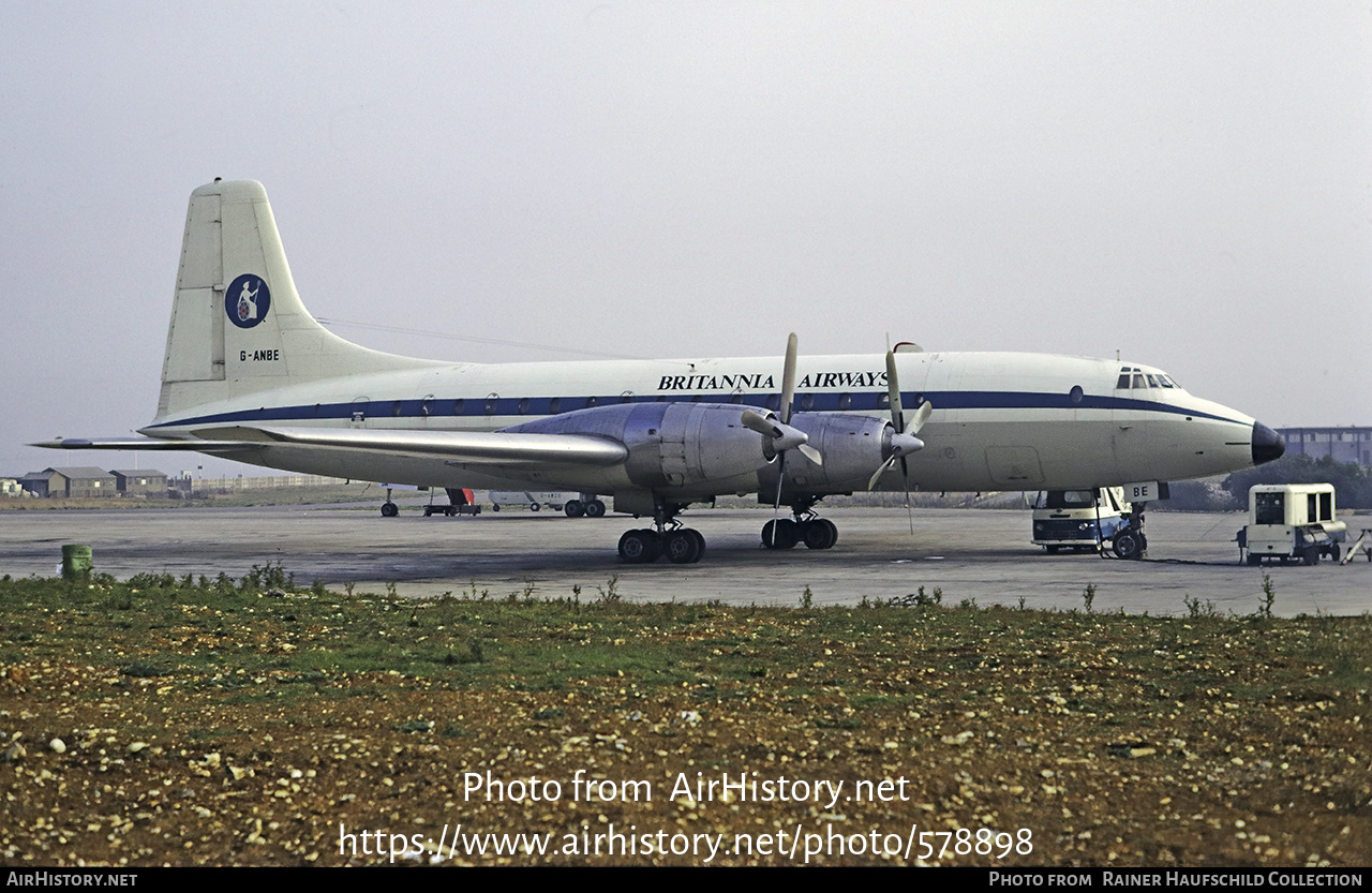 Aircraft Photo of G-ANBE | Bristol 175 Britannia 102 | Britannia Airways | AirHistory.net #578898