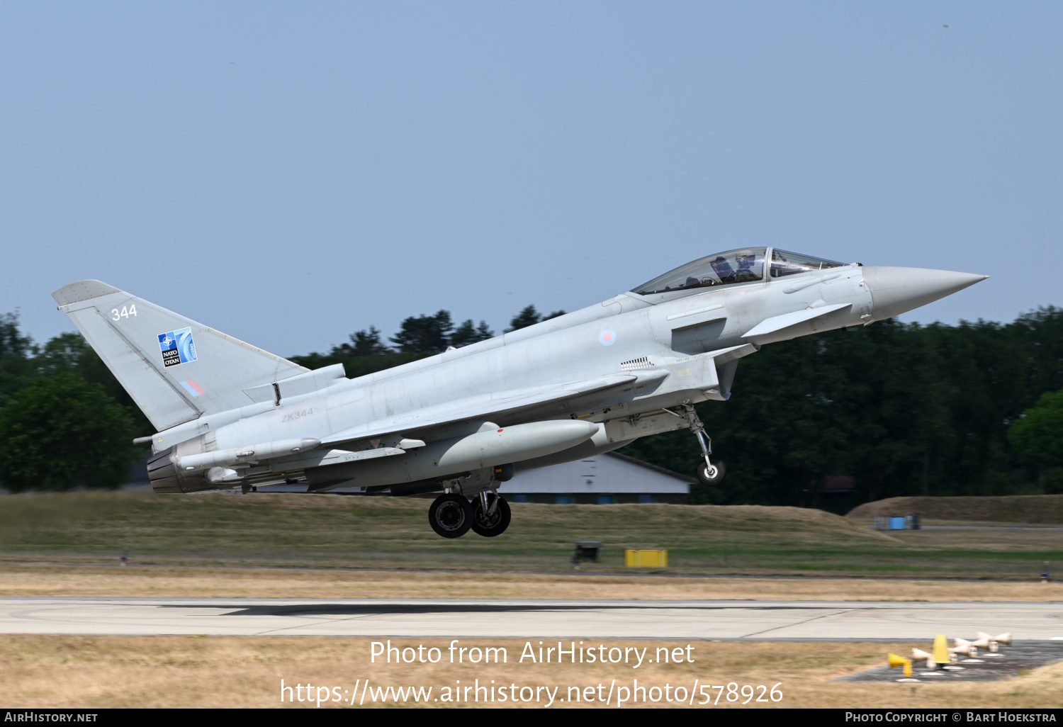 Aircraft Photo of ZK344 | Eurofighter EF-2000 Typhoon FGR4 | UK - Air Force | AirHistory.net #578926