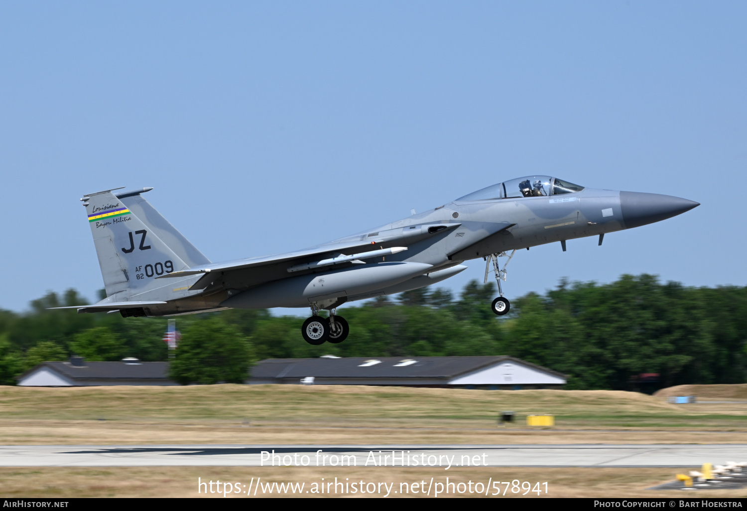 Aircraft Photo of 82-0009 / AF82-009 | McDonnell Douglas F-15C Eagle | USA - Air Force | AirHistory.net #578941