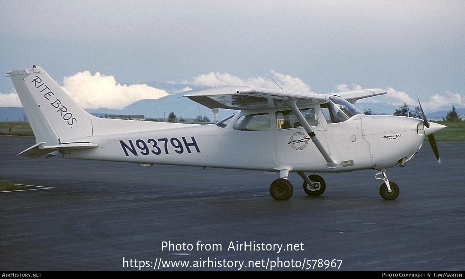 Aircraft Photo of N9379H | Cessna 172M Skyhawk | Rite Bros Aviation | AirHistory.net #578967