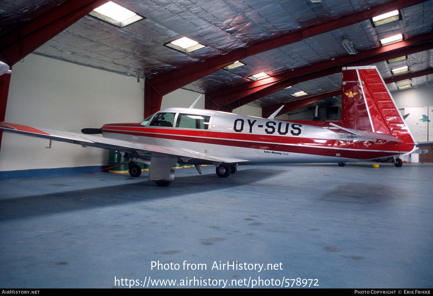 Aircraft Photo of OY-SUS | Mooney M-20K 231 | AirHistory.net #578972