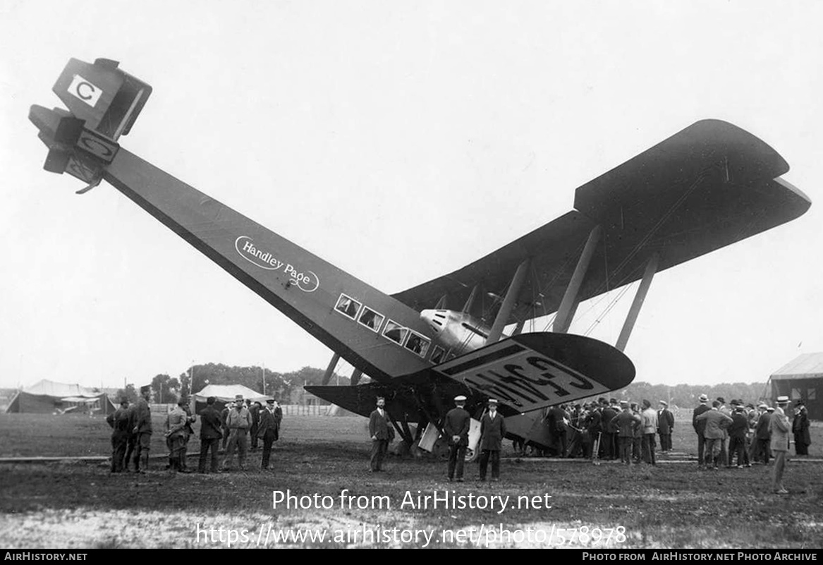 Aircraft Photo of G-5414 | Handley Page O/7 | Handley Page Transport | AirHistory.net #578978