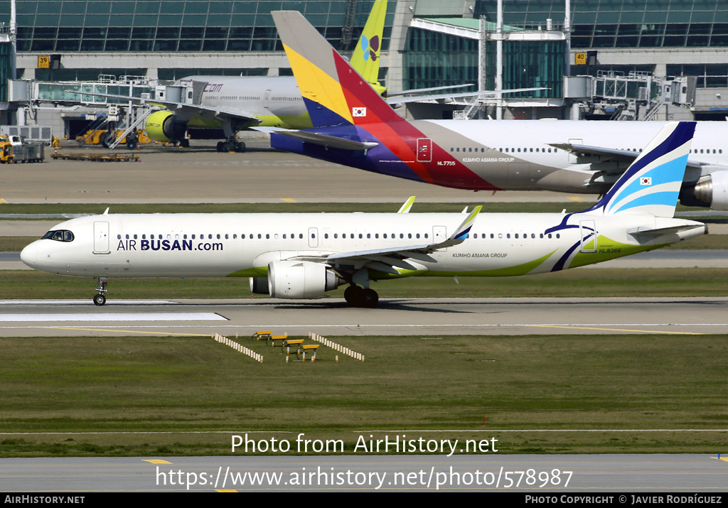 Aircraft Photo of HL8366 | Airbus A321-251NX | Air Busan | AirHistory.net #578987