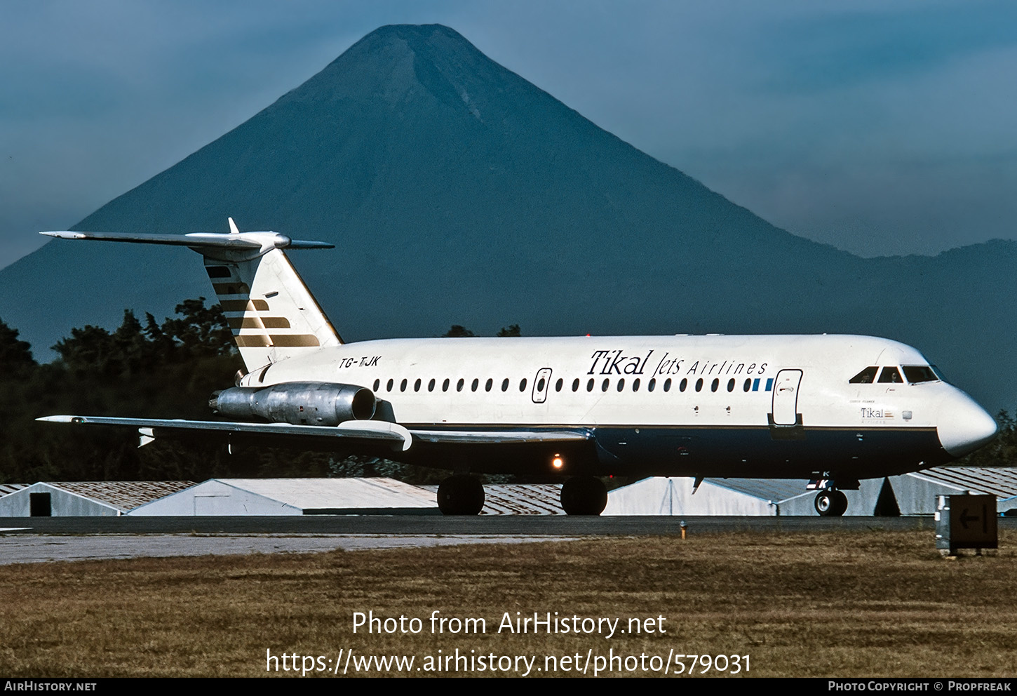 Aircraft Photo of TG-TJK | BAC 111-401AK One-Eleven | Tikal Jets | AirHistory.net #579031