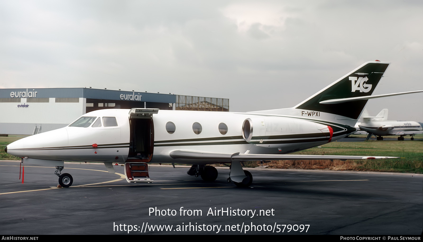 Aircraft Photo of F-WPXI, Dassault Falcon 10, TAG Aviation