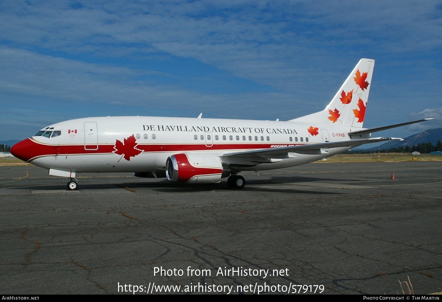 Aircraft Photo of C-FPHS | Boeing 737-53A | AirHistory.net #579179