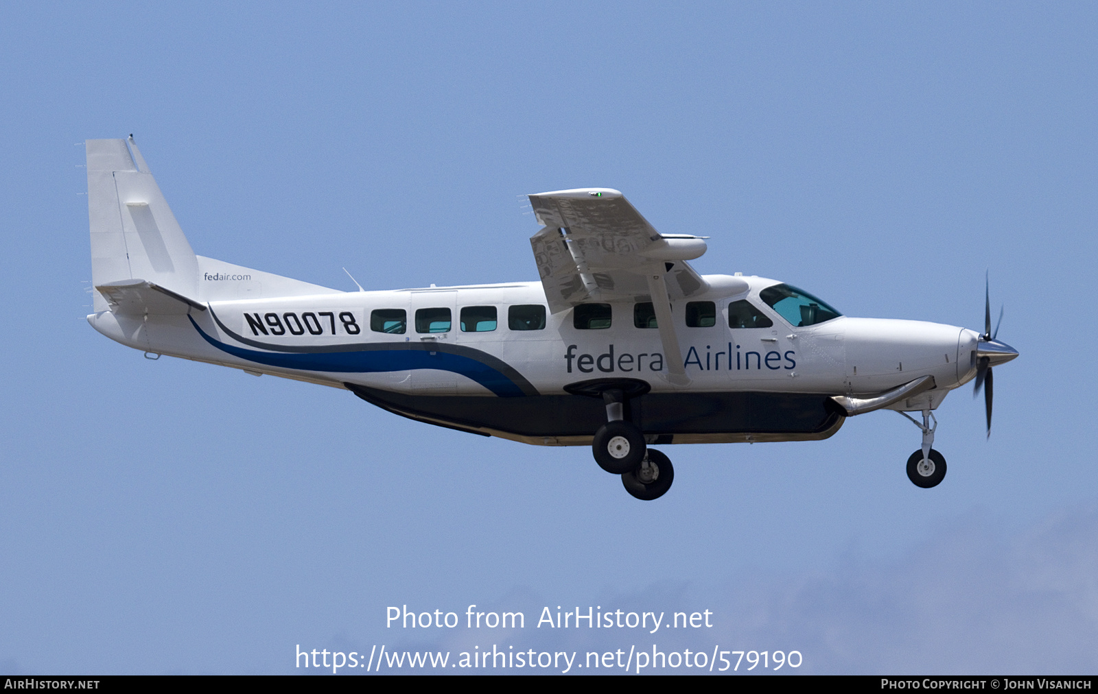 Aircraft Photo of N90078 | Cessna 208B Grand Caravan EX | Federal Airlines | AirHistory.net #579190