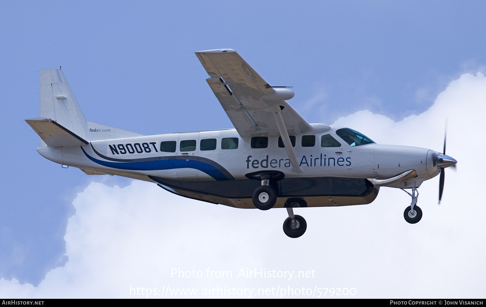 Aircraft Photo of N9008T | Cessna 208B Grand Caravan EX | Federal Airlines | AirHistory.net #579200