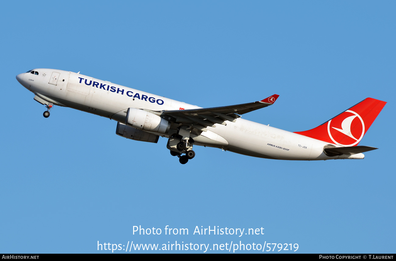 Aircraft Photo of TC-JOV | Airbus A330-243F | Turkish Airlines Cargo | AirHistory.net #579219