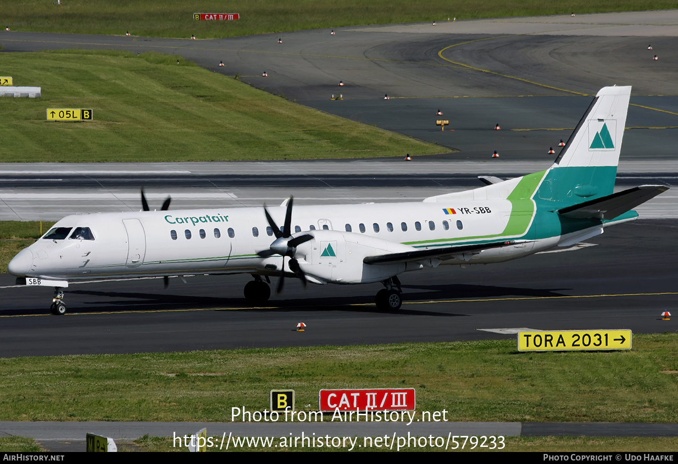 Aircraft Photo of YR-SBB | Saab 2000 | Carpatair | AirHistory.net #579233