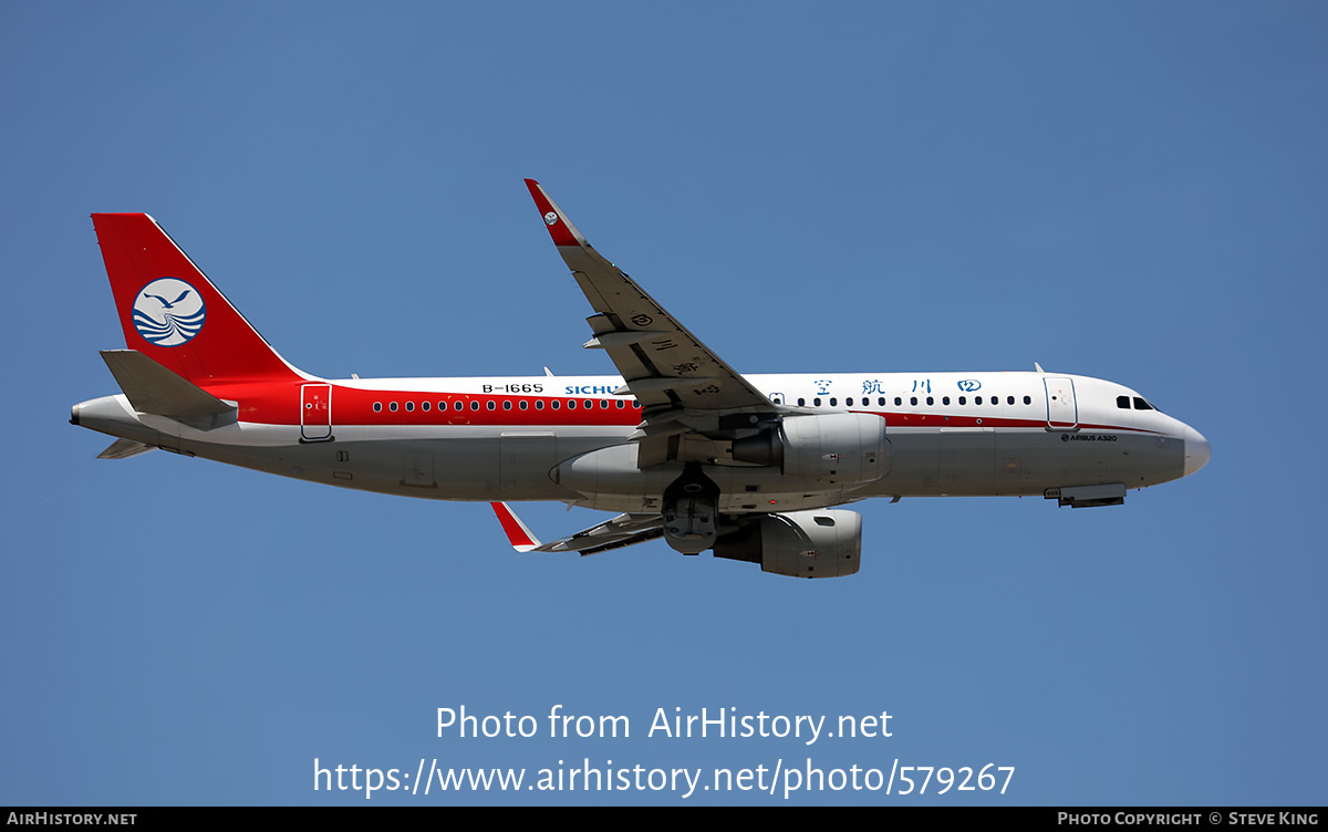 Aircraft Photo of B-1665 | Airbus A320-214 | Sichuan Airlines | AirHistory.net #579267