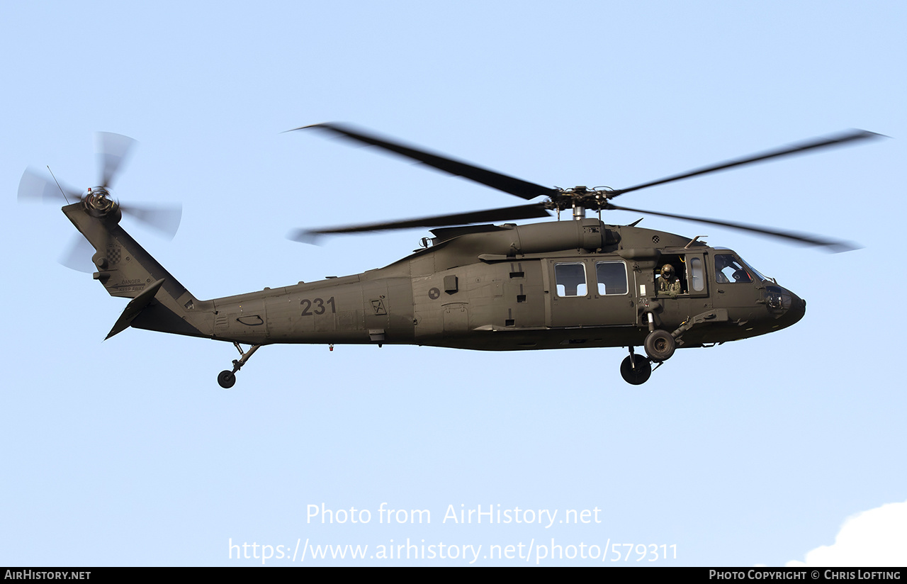 Aircraft Photo of 231 | Sikorsky UH-60M Black Hawk (S-70A) | Croatia - Air Force | AirHistory.net #579311