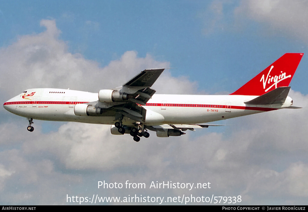 Aircraft Photo of G-TKYO | Boeing 747-212B | Virgin Atlantic Airways | AirHistory.net #579338