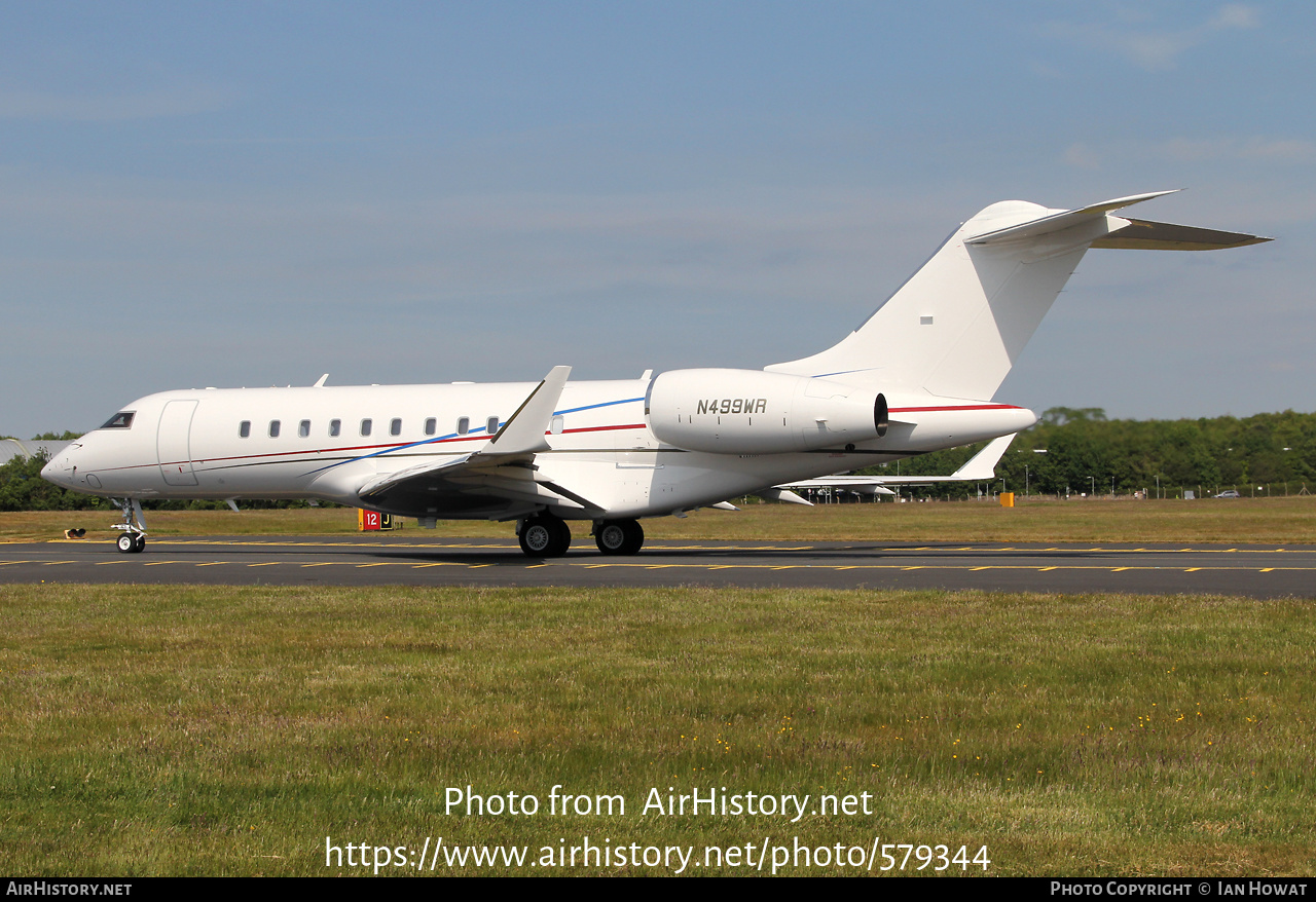 Aircraft Photo of N499WR | Bombardier Global 5000 (BD-700-1A11) | AirHistory.net #579344