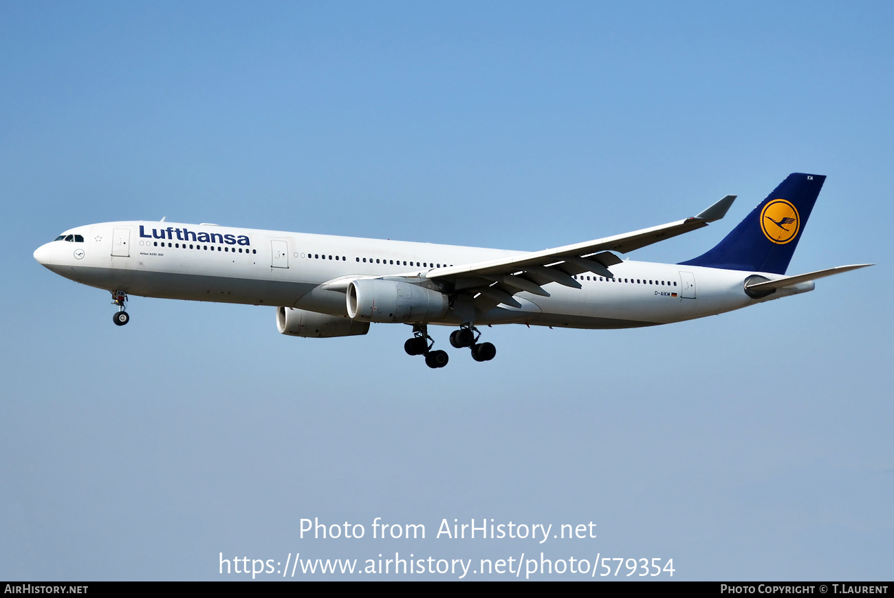 Aircraft Photo of D-AIKM | Airbus A330-343E | Lufthansa | AirHistory.net #579354