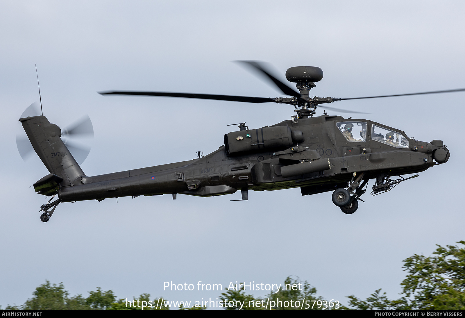 Aircraft Photo of ZM701 | Boeing AH-64E Apache Guardian | UK - Army | AirHistory.net #579363