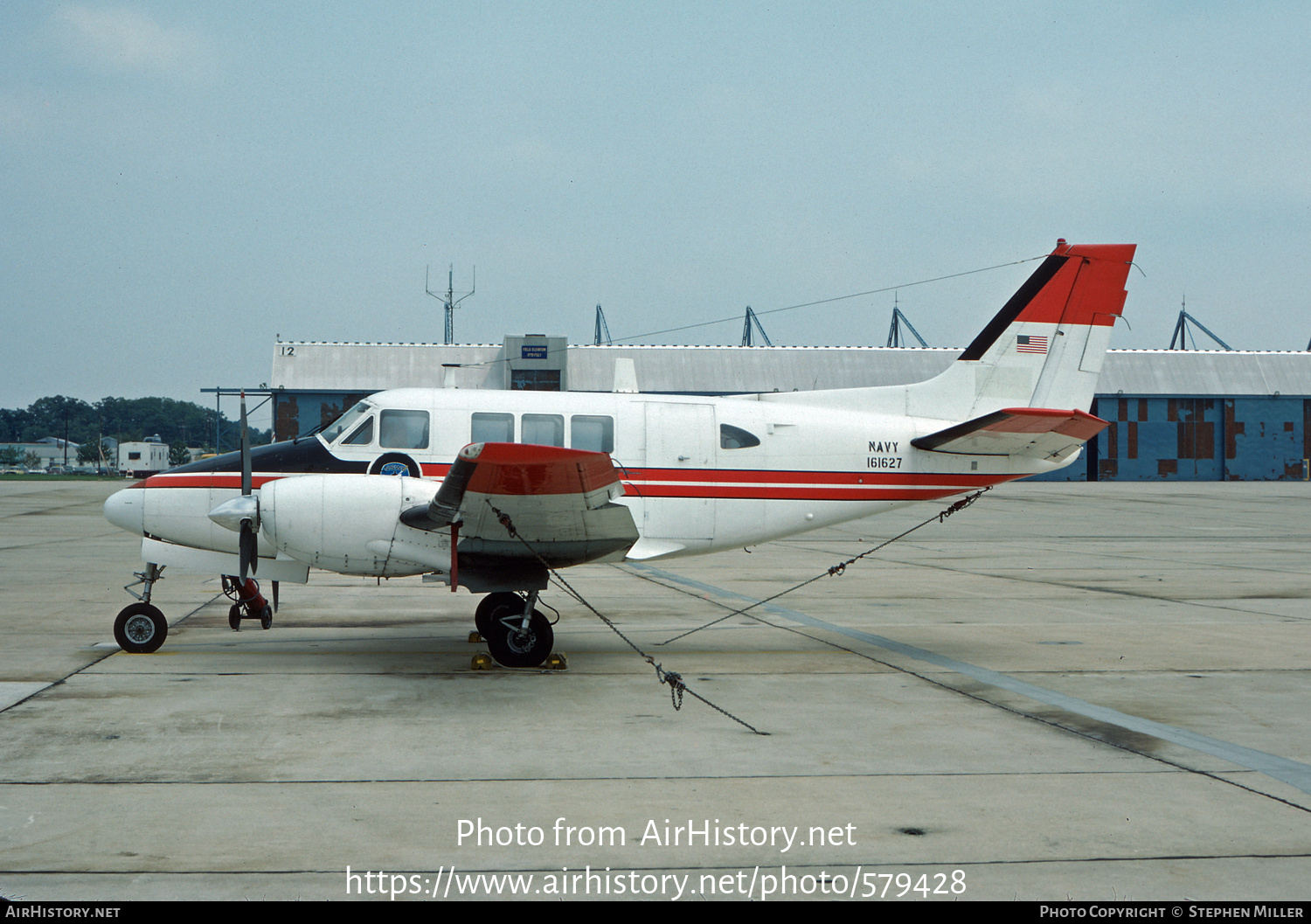 Aircraft Photo of 161627 | Beech U-8F Seminole (65) | USA - Navy | AirHistory.net #579428