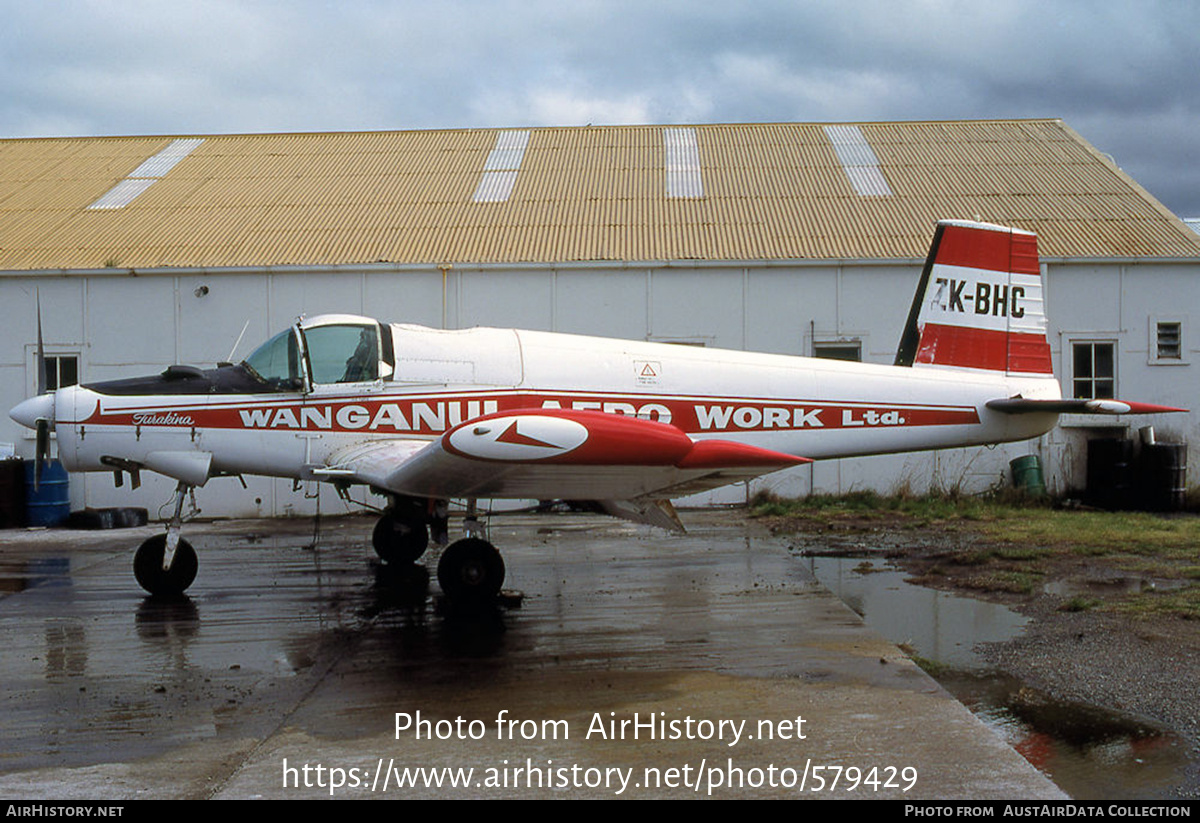 Aircraft Photo of ZK-BHC | Fletcher FU-24-950M | Wanganui Aero Work Ltd. | AirHistory.net #579429