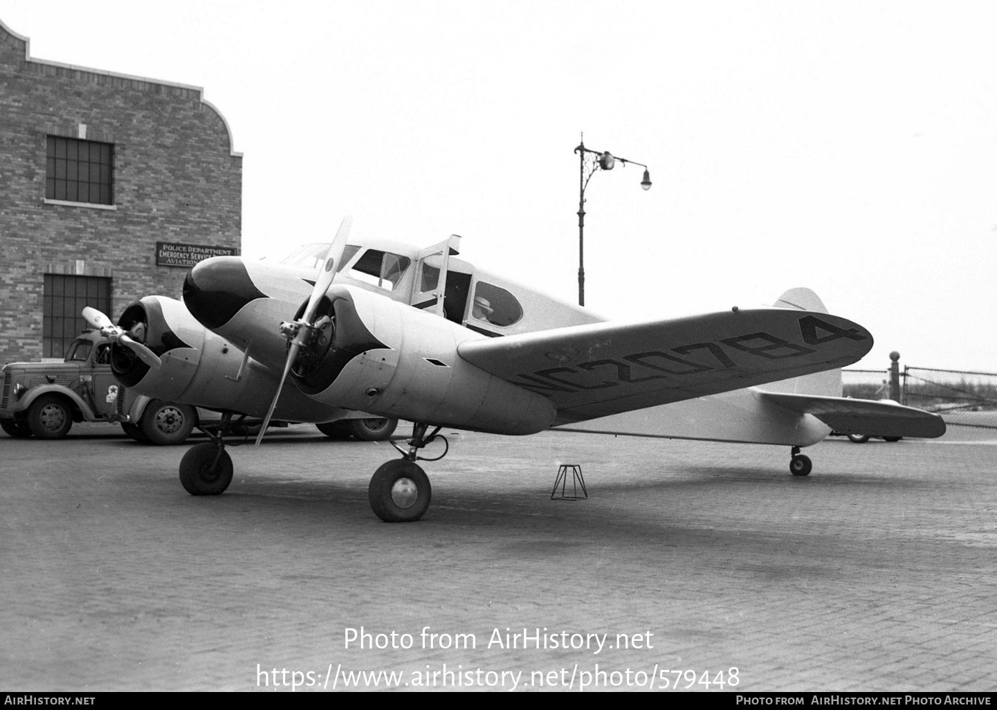 Aircraft Photo of NC20784 | Cessna T-50 Bobcat | AirHistory.net #579448