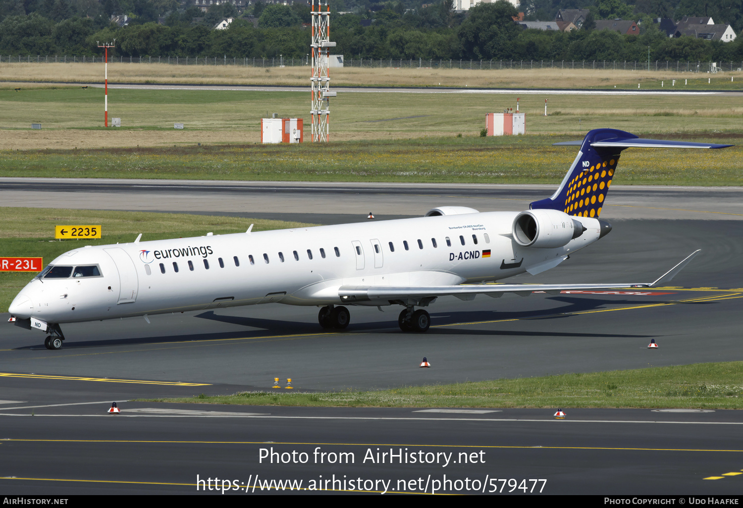 Aircraft Photo of D-ACND | Bombardier CRJ-900 NG (CL-600-2D24) | Eurowings | AirHistory.net #579477