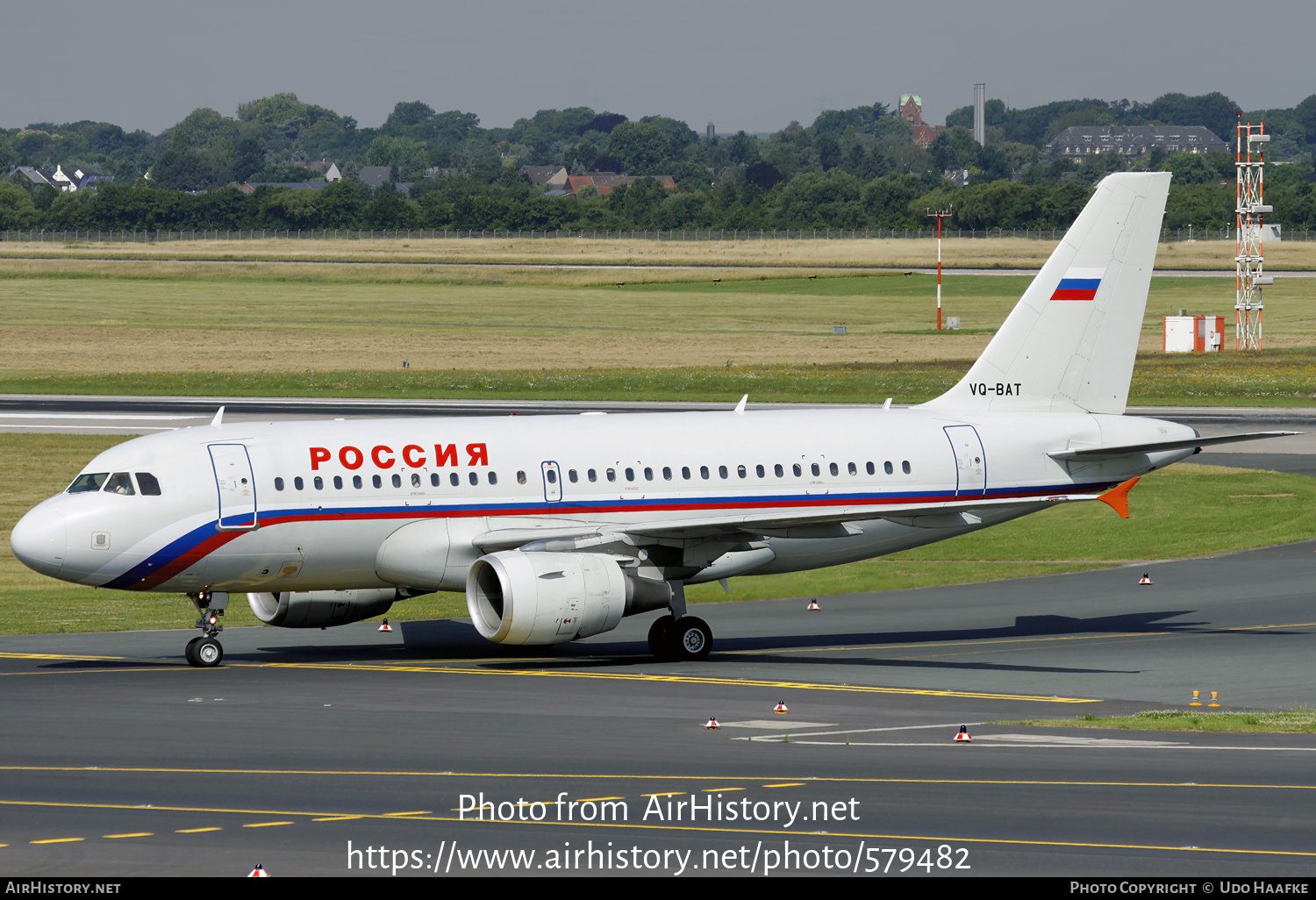 Aircraft Photo of VQ-BAT | Airbus A319-111 | Rossiya - Russian Airlines | AirHistory.net #579482