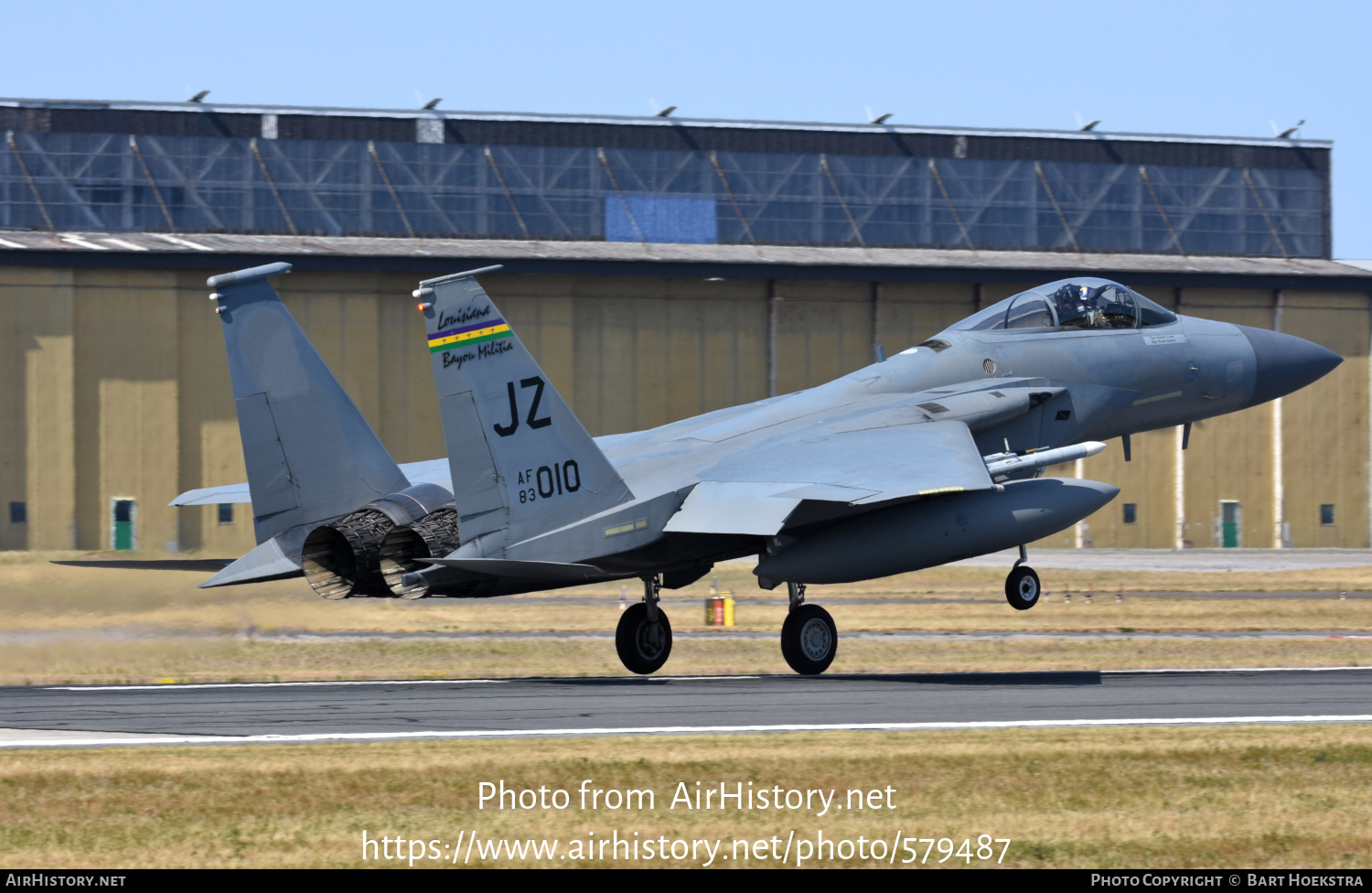 Aircraft Photo of 83-0010 / AF83-010 | McDonnell Douglas F-15C Eagle | USA - Air Force | AirHistory.net #579487