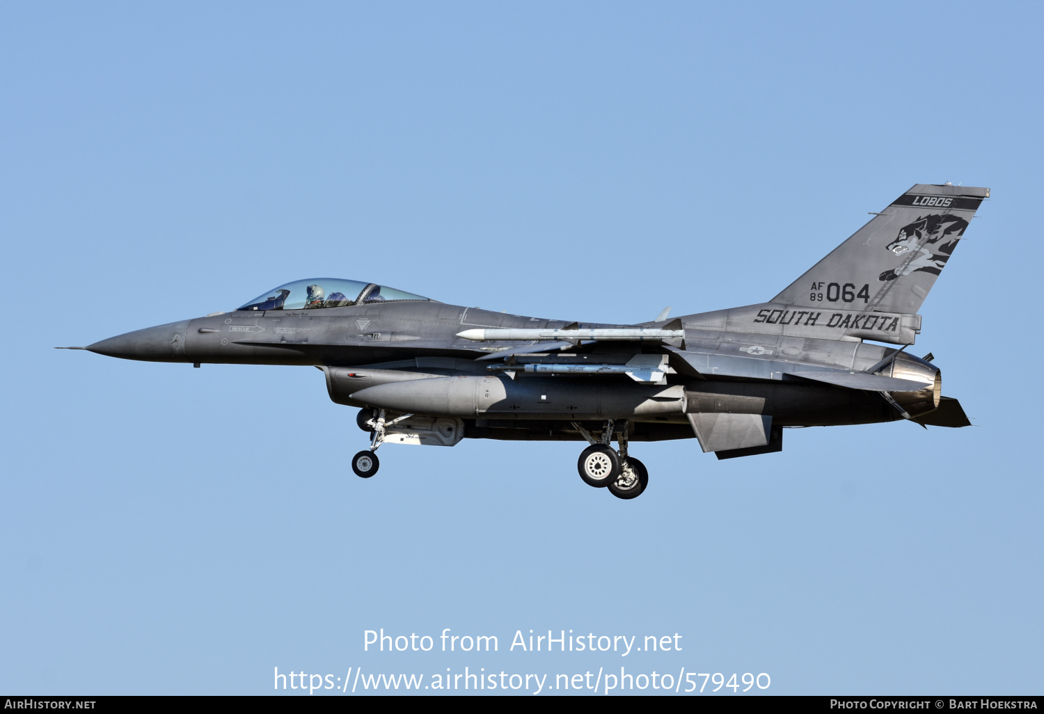 Aircraft Photo of 89-2064 | General Dynamics F-16C Fighting Falcon | USA - Air Force | AirHistory.net #579490